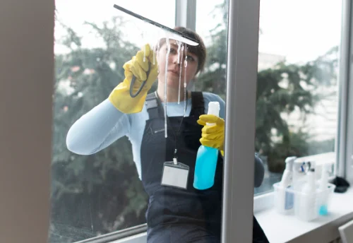 Nettoyage de vitres intérieures et extérieures à Poleymieux-au-Mont-d'Or